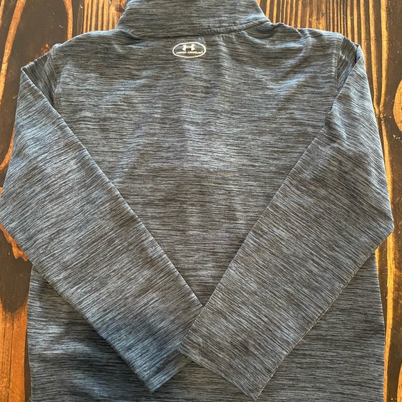 Under Armour Quarter-Zip long sleeve Pullover boys size 7 - Picture 6 of 7